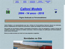 Tablet Screenshot of callonimodels.com